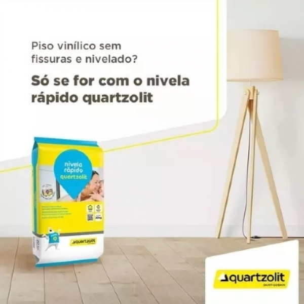 Auto Nivelante Nivela Rapido 20kg Cinza R...