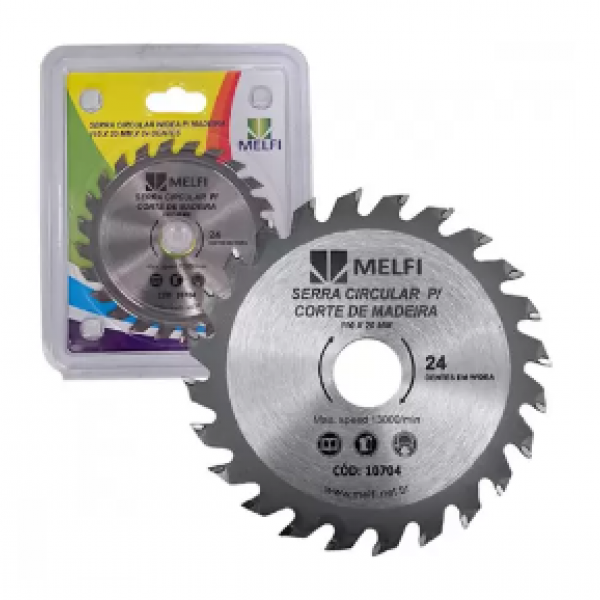 Serra Circular Widea 7.1/4" 185 x 20mm 24...