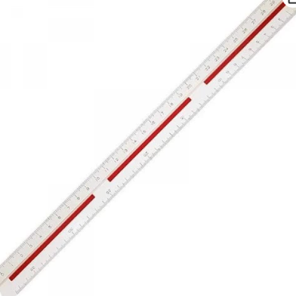 Escalímetro Triangular Trident 320 x 25mm...