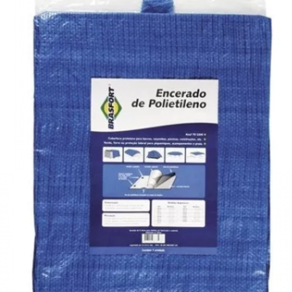 Lona Carreteiro Azul 5 x 3 mts 8974 BRASFORT