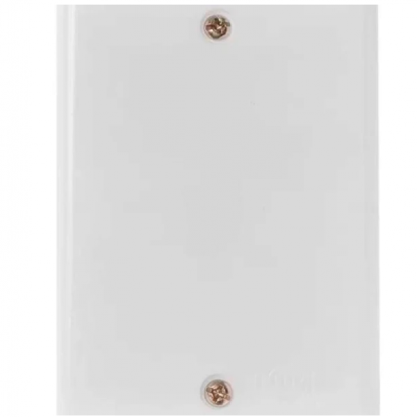 Placa Quadrada Cega S/ Furo Branca 4 x 2 ...
