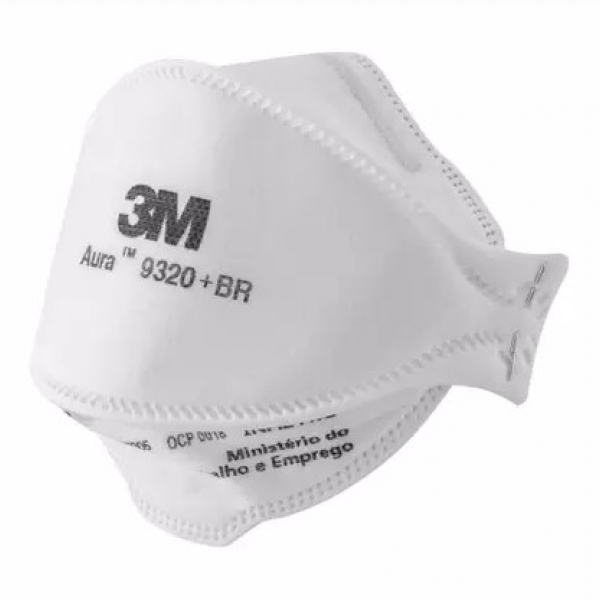 Máscara Respirador Aura PFF2 S/ Válvula 9...