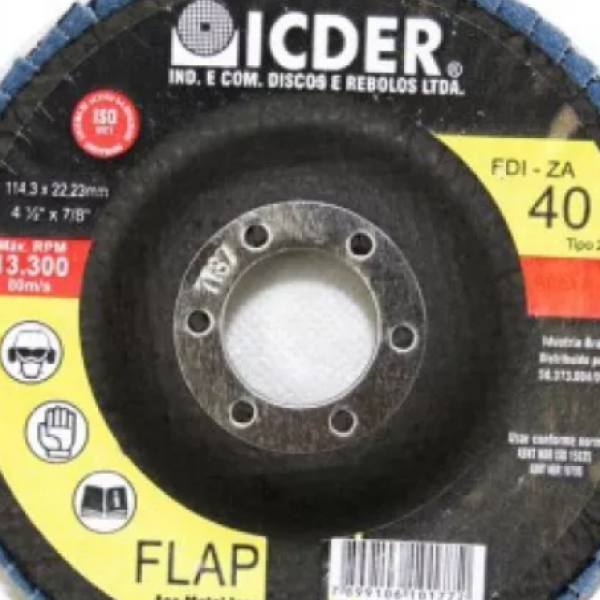 Disco FLAP Alto Desempenho 7 x 7 / 8 FDI-...