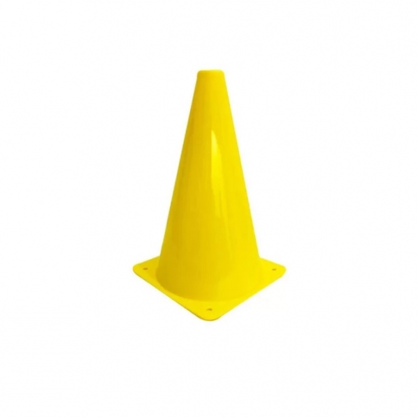 Cone PVC Esportivo 20CM Amarelo - EPI360