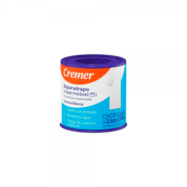 Esparadrapo 2,5cm x 0,9m Cremer