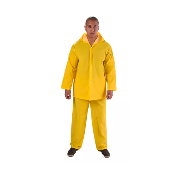 Conjunto Jaqueta E Calça Pvc Forrada Trev...