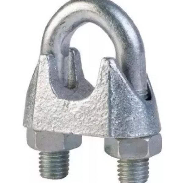 Clips Galvanizado P/ Cabo de Aço Leve Din...