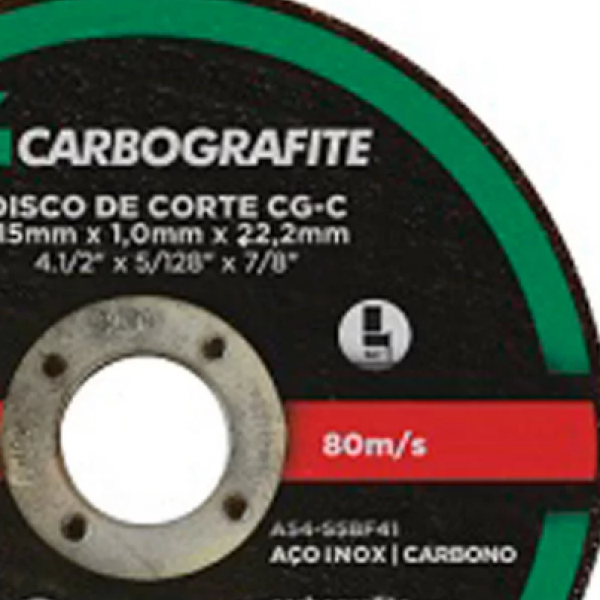 Disco de Corte Inox 178 x 1,6 x 22,2 7