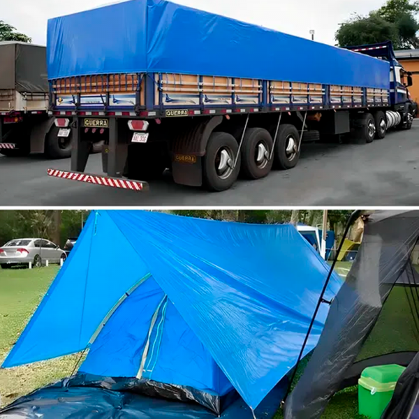 Lona Carreteiro Azul 6 x 4 mts 8976 BRASFORT