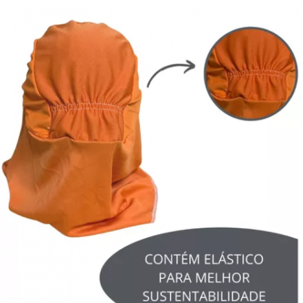 Bone Arabe Helanca Light Laranja EPI CA 2...