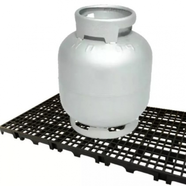 Estrado Plastico 25 x 50cm Preto - PORTAL...