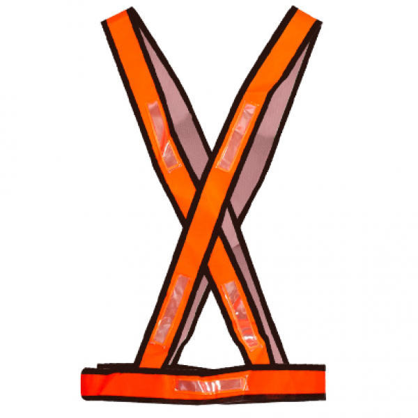 Colete Refletivo em  (X) Laranja - NIKOLA