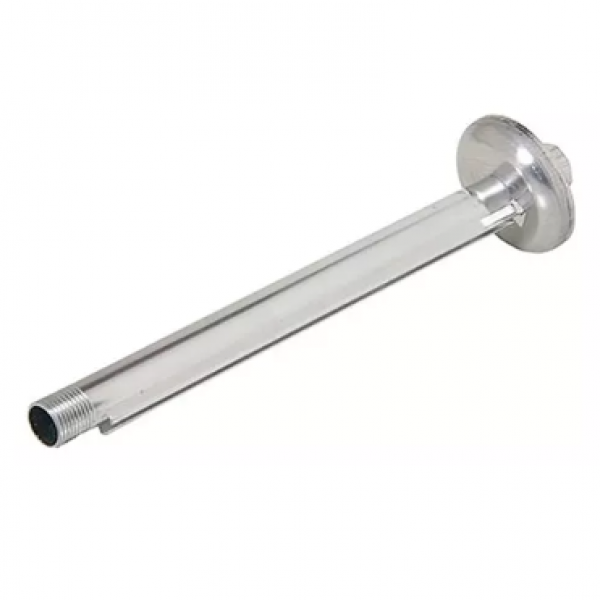 Braço P/ Chuveiro Aluminio 30CM -ALUREM
