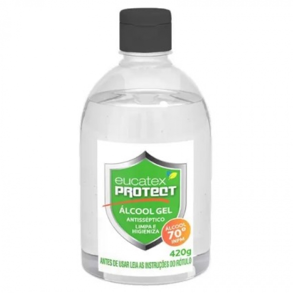 Alcool Gel 70% - 420g - EUCATEX