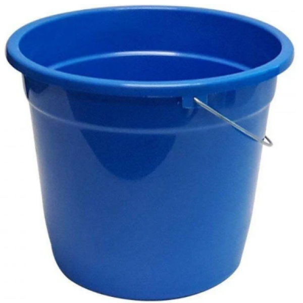 Balde Plastico P/ Agua Cor: Azul 15L REF:...