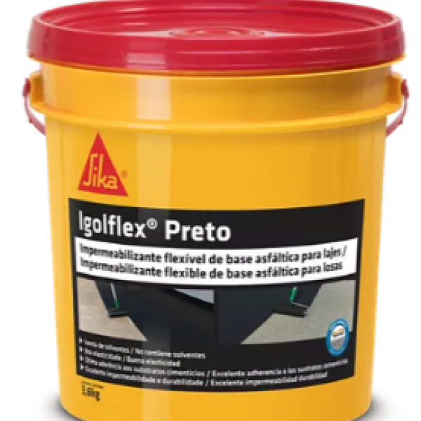 Igolflex 18 L - Preto - SIKA