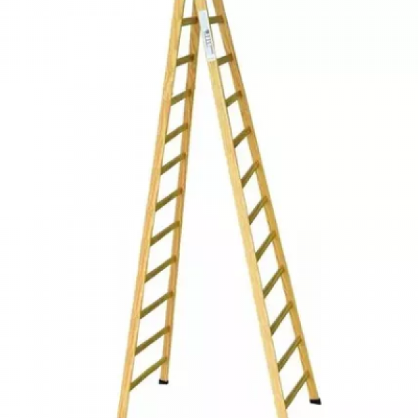 Escada de Madeira Pintor 12 Degraus -ELITE