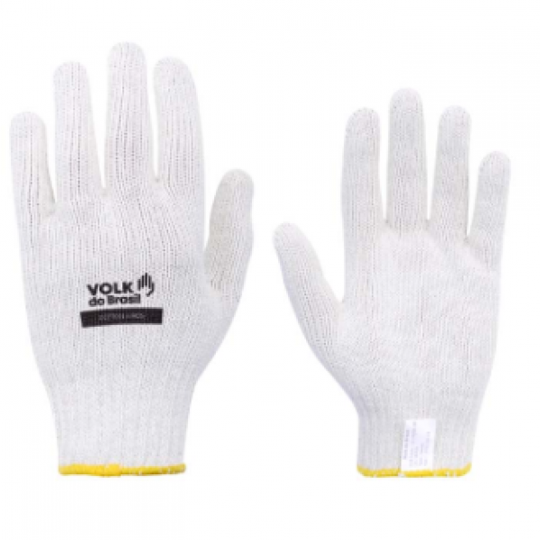 Luva Cotton Malha Natural Sem Pigmento - ...