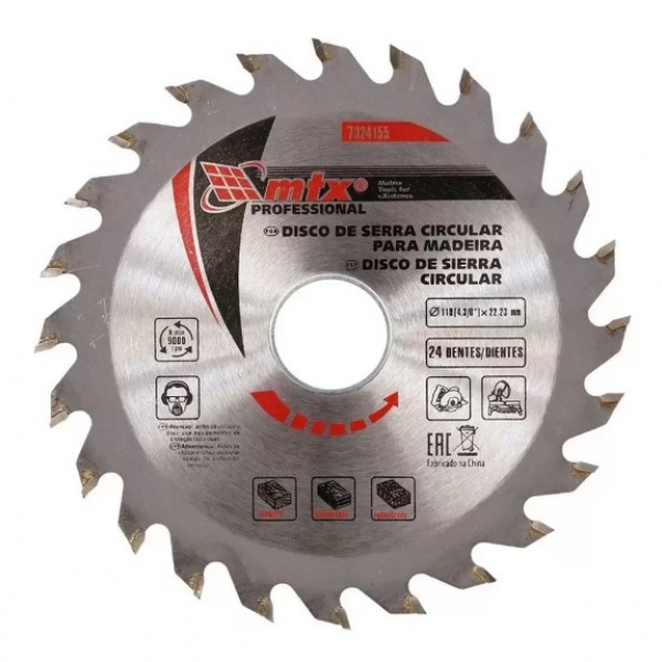 Serra Circular WIDEA 4.3/8 - 110 X 22,23 ...