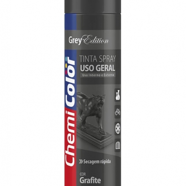 Tinta Spray Grafite Uso Geral 400 ML - CH...