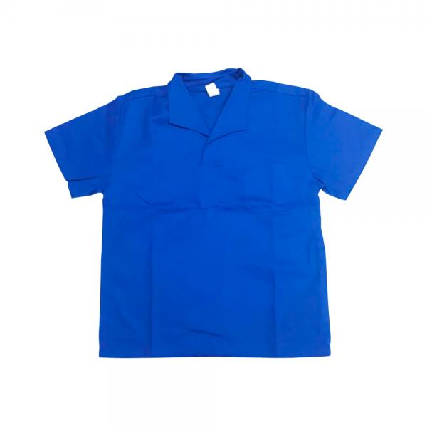 Camisa Brim Standard Manga Curta P Azul R...
