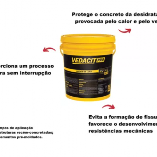 Agente de Cura PAV PRO 18kg - VEDACIT