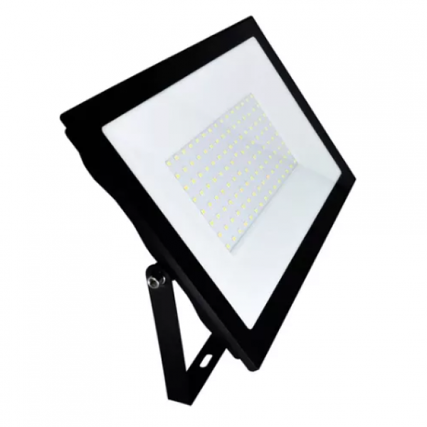 Refletor Led IP65 BIVOLT Preto - ECONOMAX