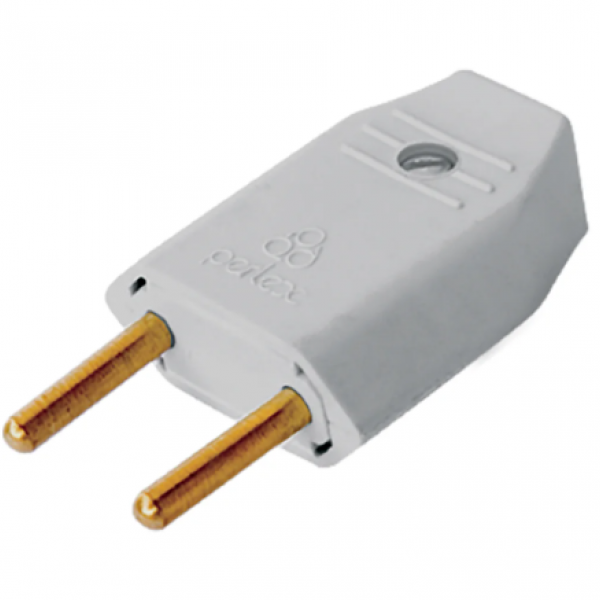 Plugue Macho Reforçado 2P+T 10A - 250V Ci...