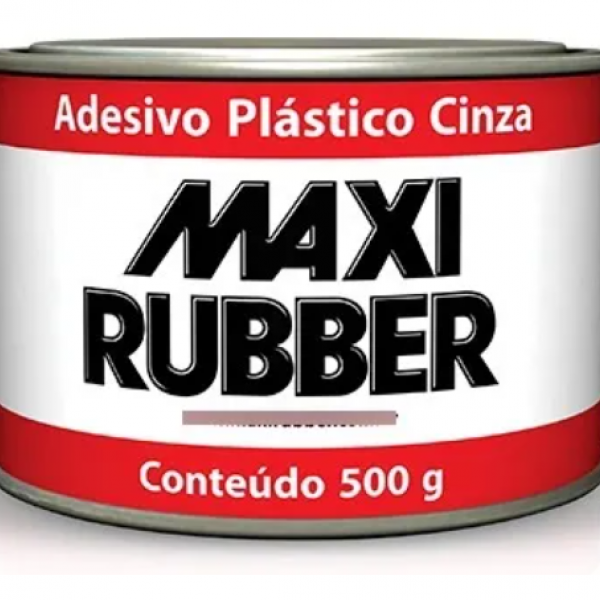 Massa Plástica 500GR Cor: Cinza - MAXI RU...