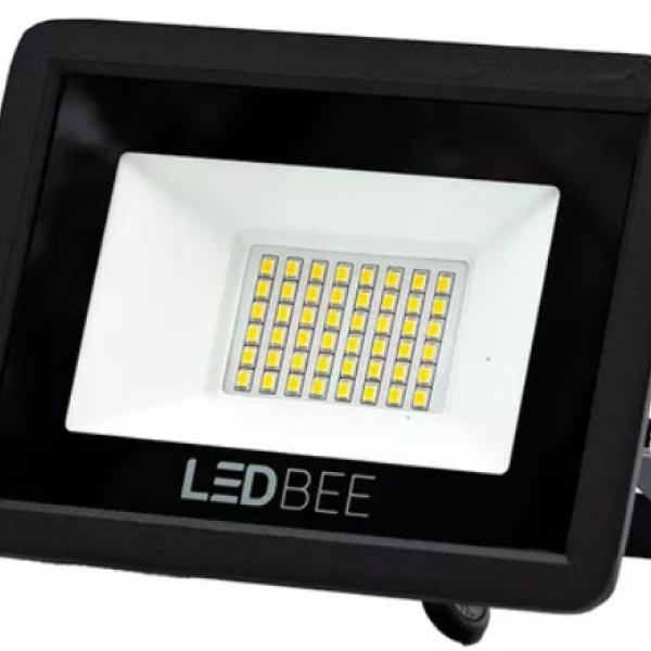 Refletor Led SMD IP66 - 50W/6500K Cor: Pr...