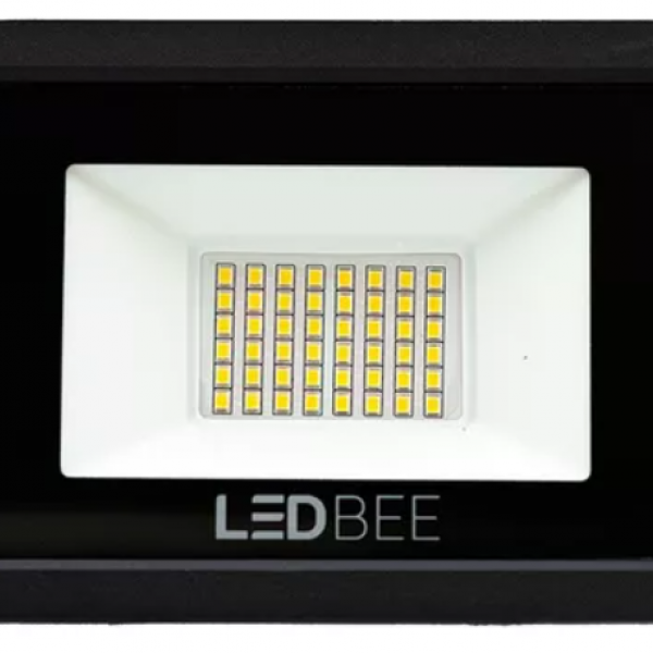 Refletor Led SMD IP66 - 50W/6500K Cor: Pr...