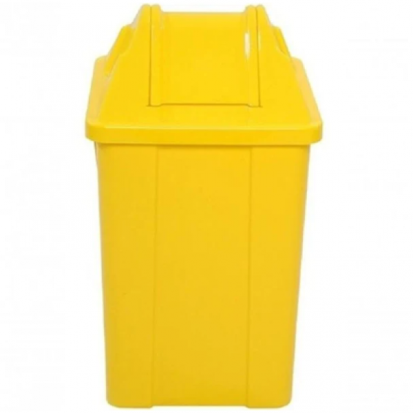 Corpo Cesto Quadrado 60 Litros COR: AMARE...