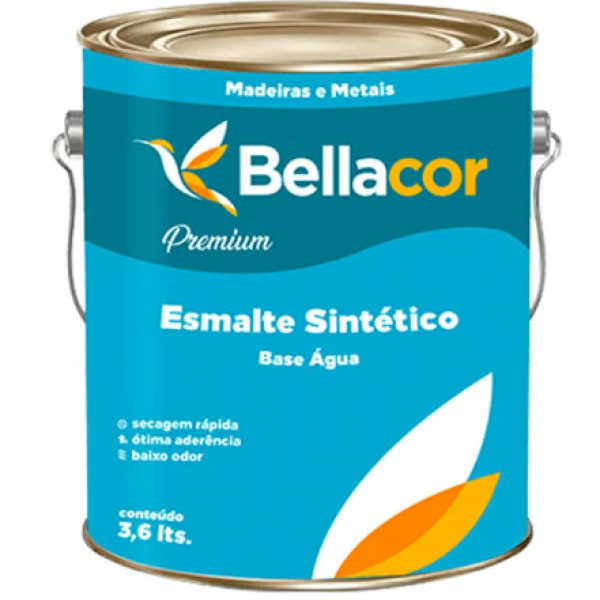 Esmalte Sintético Brilhante Branco Base Á...