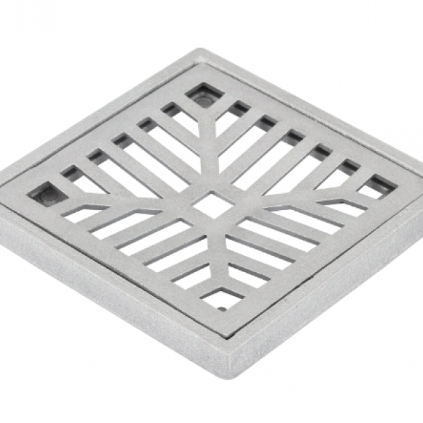 Grelha Aluminio Completa 15 X 15CM -SOL