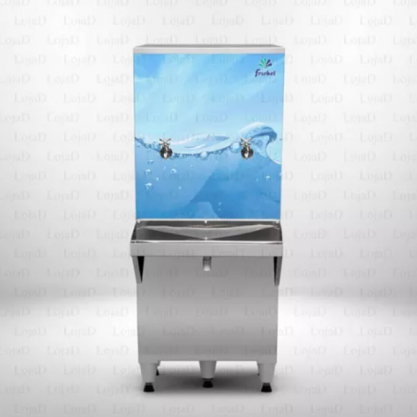 Resfriador/Bebedouro Industrial Inox C/ 2...