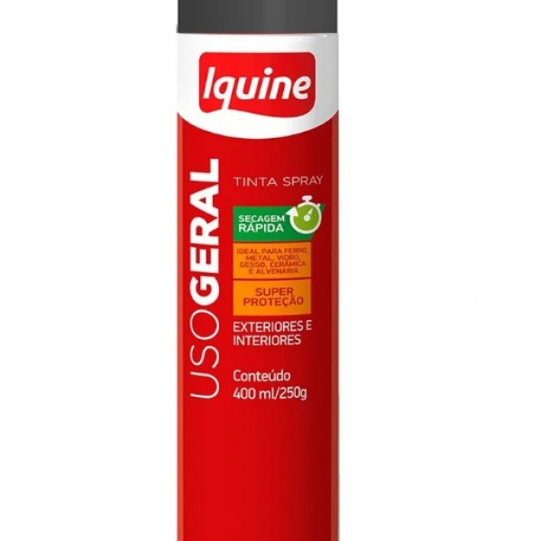 Tinta Spray Preto BrolhanteUso Geral 400 ...