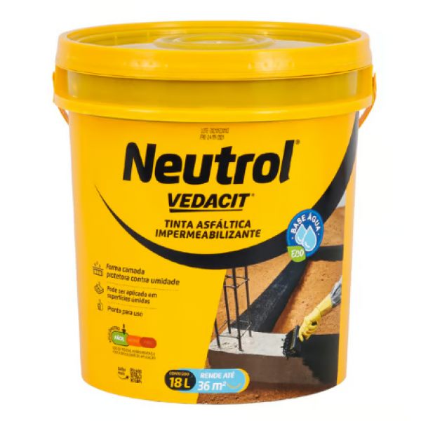 Pintura Asfáltica Neutrol - VEDACIT