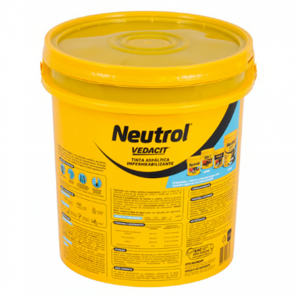 Pintura Asfáltica Neutrol - VEDACIT