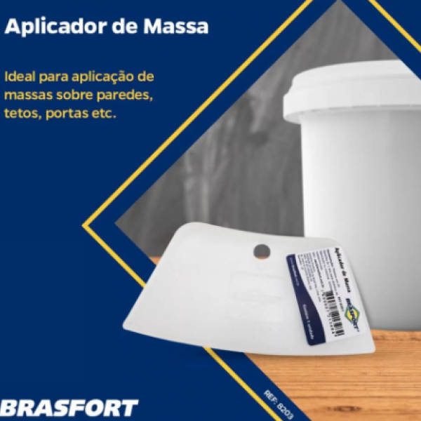 Aplicador P/ Massa - Cor: Branca - REF: 8...