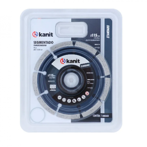 Disco Diamantado Segmentado Standard 110 ...