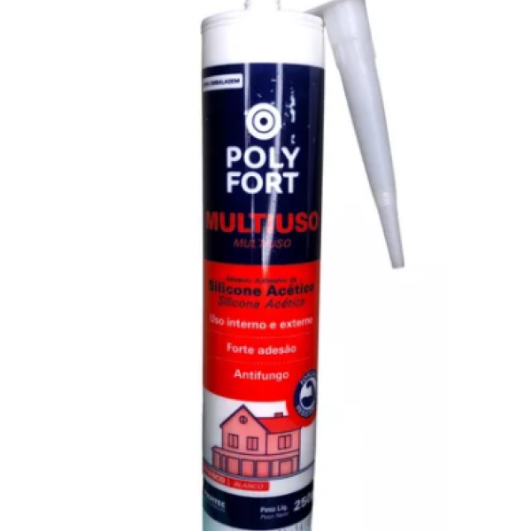 Silicone Acético Uso Geral Incolor 250g -...