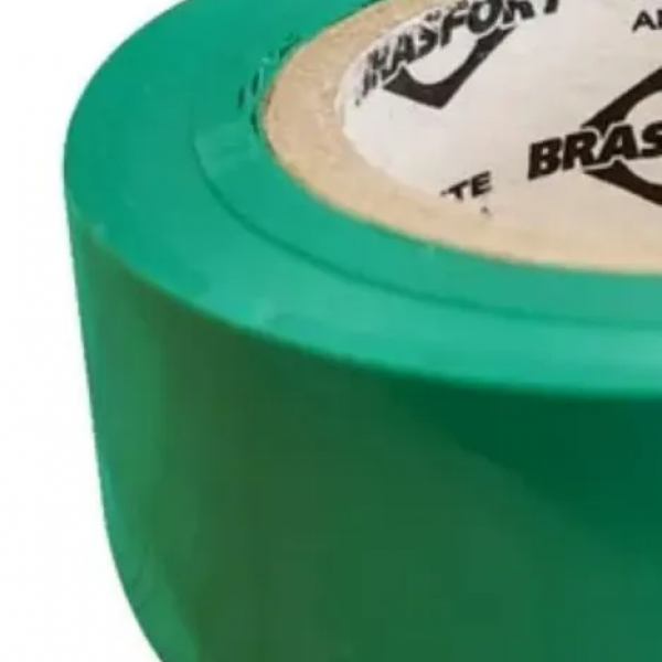 Fita Isolante Verde - 19mm X 10m - BRASFORT