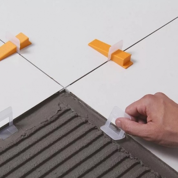 Espaçador Nivelador 50 Unidades 1 mm Tran...