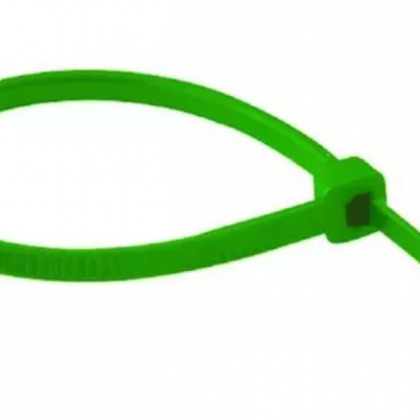 Abraçadeira Nylon (50 Unidades) Cor: Verd...