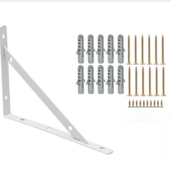 Cantoneira Mão Francesa Reforçada COR: BR...