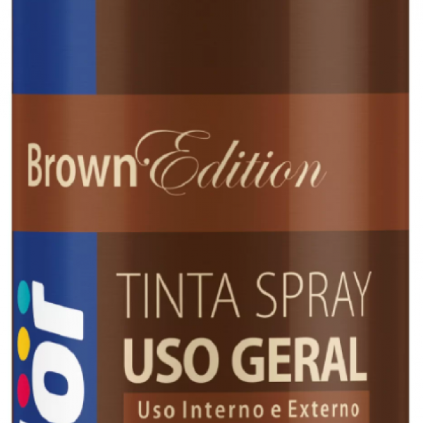 Tinta Spray Marrom de Uso Geral 400ml 068...