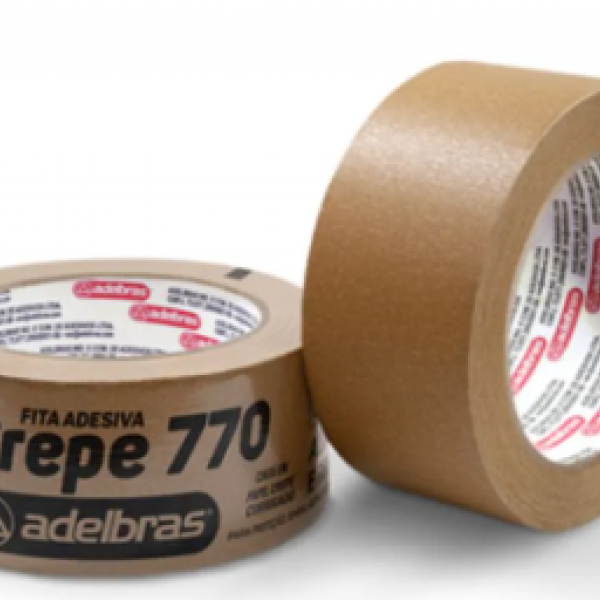 Fita Crepe Kraft Corrugada 48 X 50 m REF:...