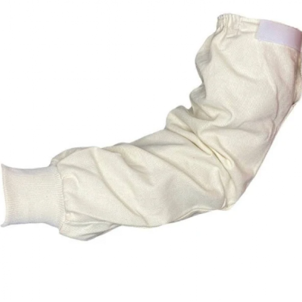 Mangote Lona Fechamento Velcro Cor: Bege ...