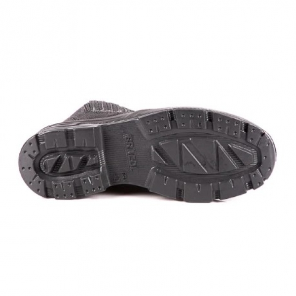 Botina Bidensidade Elastico Bico PVC Pret...