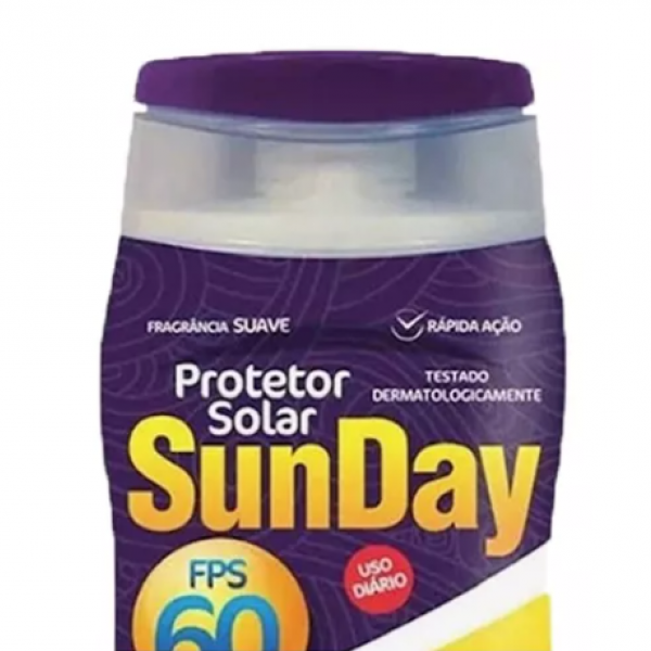 Protetor Solar 60 X UVB/ 20 X UVA FPS-60 ...